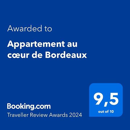 Appartement Au Coeur De Бордо Экстерьер фото